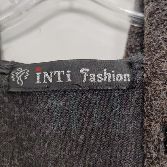 Inti Fashion Women's Hippie Hoodie Tunic Dress Size Medium Bohemian - Picture 3 of 10